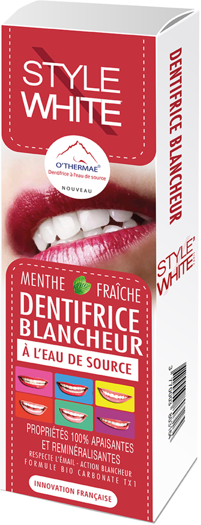dentifrice O'Thermae à l'eau eau de source