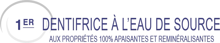 dentifrice eau de source