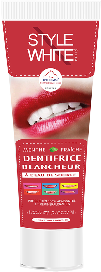 tube dentifrice O'Thermae à l'eau de source